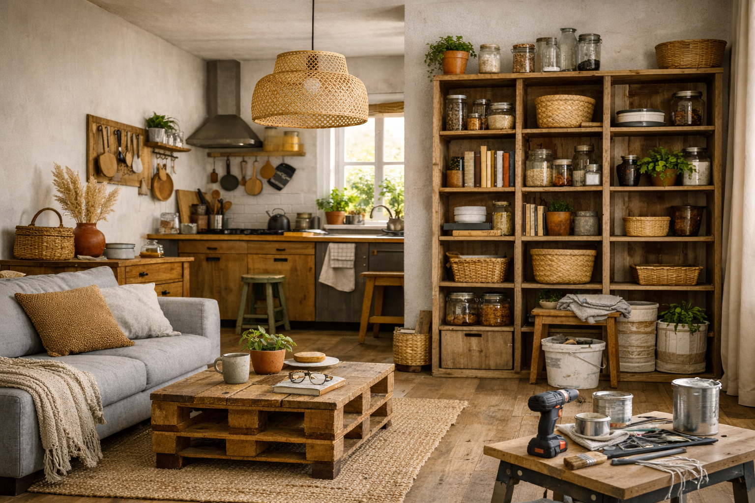 Maison durable avec appareils reconditionnés